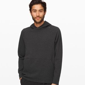 Lululemon At Ease Hoodie M Heathered Black/Black